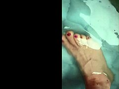 Barefoot Mistress dominates with pleasure