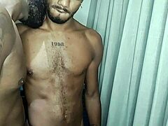 Bum filled with semen surprise