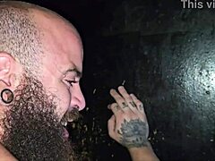 Straight amateur gay gets hot and steamy with his friends on the porch