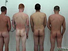 Gay shower scenes and hazing