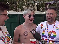 British gang bang with rough sex