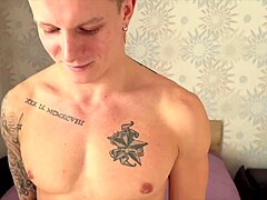 Skinny twinks in intense anal scenes