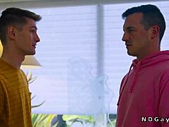 Young twink in steamy anal action