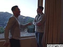 Asian hunk Ethan Dale and Jay Tee in bareback threesome