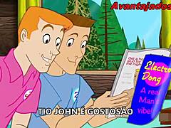 Cartoon gay porn hairy guy - Hairy boy jerked off deliciously