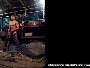 Gay amateur's high-quality solo scene
