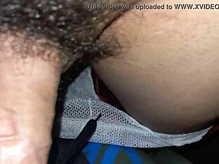 Sucking Mamo's big black cock