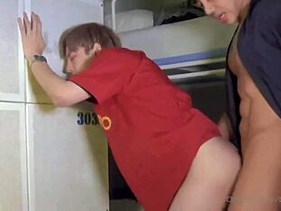 New roommate's gay antics caught