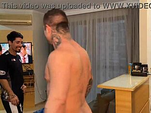 Gay pervert's wild anal encounter