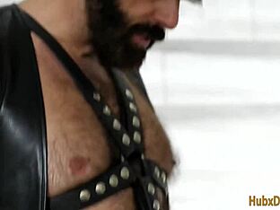 Fetish gay leather bear Daddy