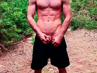 Anal sex in woods adventure