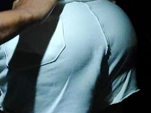 Big ass pounded in car