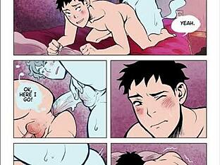 Gay cartoon porn: Ghostly possession