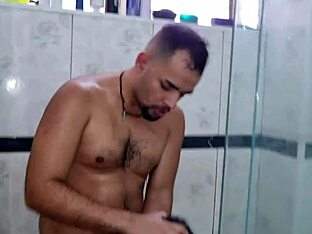 Mischievous locker room antics in Brazil