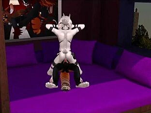 Red panda and Monster Lutikon's gay adventure