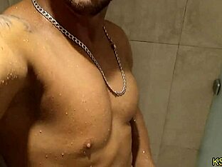 Mike's turn for cock tease and butt fuck