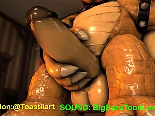Intense gay SFM with power bottom
