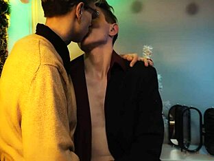 Gay cowboys have hot office affair