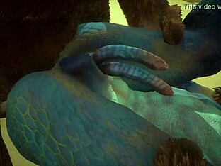 Furry yiff and ass cumming