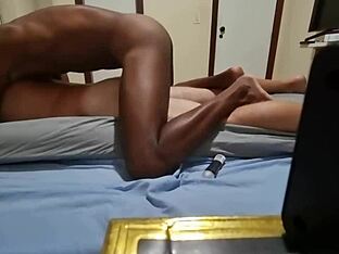 Hot black cock in gay ass