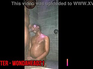 Black muscle hunk's hardcore scene