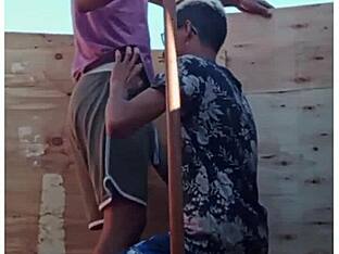 Caught in the act: Gay men