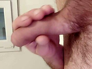 Bisexual twink's steamy solo performance