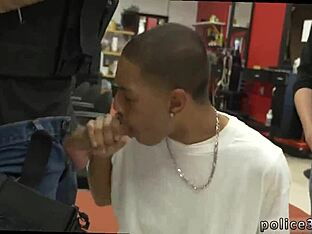 Uniformed black gay robbers and perverts