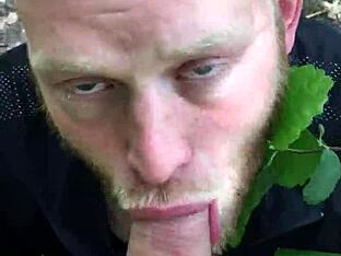 skilled chat with foreign boy 2, european takes bbc bareback blowjob in the forest