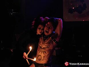 Gay Japanese twink fisting masturbation