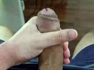 Young guy flaunts big cock