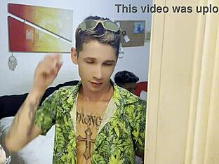 Straight boyfriend's wild gay scene