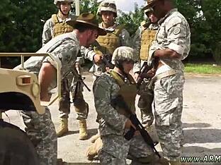Gay soldiers go bareback on camera