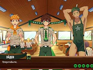 Russian teen idols in Hentai game