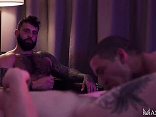 Markus Kage has sex with porn while watching Ryan Stone and Jay