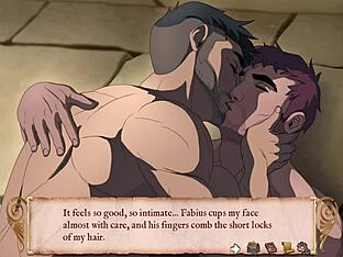 Asian twink anime: perverted soldiers make love and fight each other