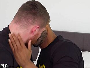 Gay underwear model gets pounded
