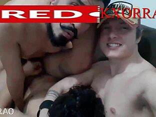 Nerdy boy gets raw ass pounding