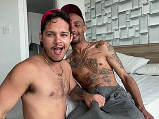 Lucky twink's big-dicked bus daddy