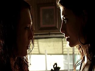 Steamy gay scene with Julia Voth