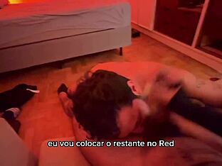 Raw gay sex with bearded top