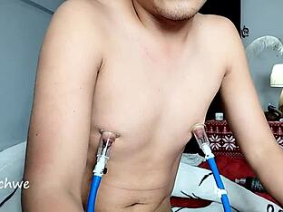 Young man from Spain takes clients on nipple adventures