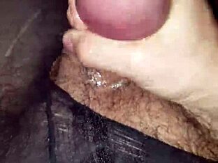 Solo video with twink and doll