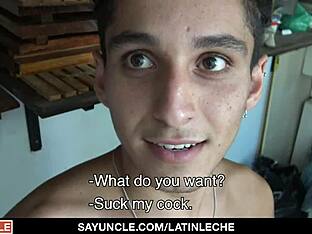 Latino stud engages in oral and intercourse with wealthy employer for extra cash