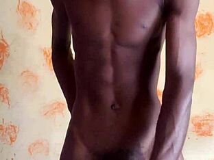 Grinding with oiled monster cock