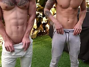 Uncut passion: Gay men getting rough