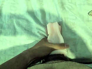Bareback anal sex with toy