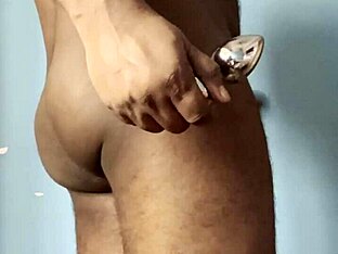 Gay Indian man gets naked