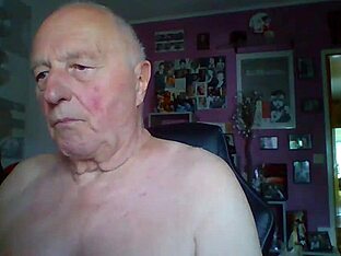 Gay pensioner films himself on camera