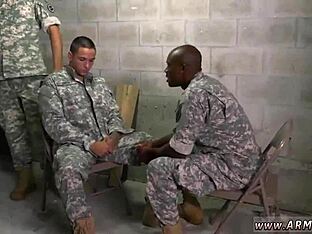 Straight soldiers contract and seduce gay guys but are in for a rude shock